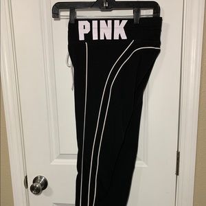 PINK Pants - Medium PINK blk/wht joggers PINK Pants - Medium PINK blk/wht joggers